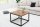 Beistelltisch Mango Holz Metall 60 x 60 cm