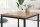 Beistelltisch Mango Holz Metall 60 x 60 cm