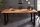 Esstisch Sheesham Holz Metall 160 x 90 cm Kufengestell