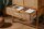 Highboard Bambus Mangoholz H: 140 cm Wiener Geflecht Boho