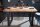 Esstisch Mango Holz Metall 120 x 80 cm Kufengestell