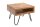 Beistelltisch Sheesham Holz Metall 45 x 35 cm