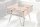 Beistelltisch Sheesham Holz Metall 45 x 35 cm