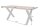Esstisch Sheesham Holz Metall Baumkante 180 x 90 cm