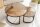 Couchtisch 2er Set Rattan Mango Holz Metall rund