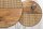Couchtisch 2er Set Rattan Mango Holz Metall rund