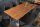 Esstisch Akazienholz Metall 180 x 90 cm Baumkante