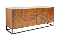 Sideboard Mangoholz Metall 177 x 76 cm Handarbeit