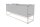 Fernsehboard Schwarz Gold 160 cm Handarbeit Holz Metall