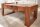 CouchtischSheesham Holz mit Schublade Natur 100x50 cm