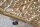 Couchtisch Metall in Gold 122 x 122 cm Handarbeit
