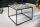 Couchtisch Marmor Metall in Grau Schwarz 50 x 50 cm
