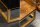 Highboard Schwarz Gold 70 x 140 cm Mangoholz Metall dekorativ