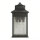 Wandlampe Braun IP44 eckig außen Vintage Design