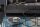 Beistelltisch 2er Set mit Tabletts Metall in Silber Schwarz