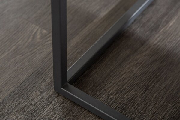 Couchtisch Keramik in Grau Beton Optik 75x40 cm (BxH)