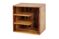 Beistelltisch Sheesham Holz in Natur 43 x 30 cm