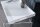 Couchtisch 2er Set MDF Metall in Weiß Chrom mit Tabletts