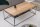 Couchtisch Holz (Eiche) Metall 110 x 55 cm