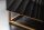 Sideboard Schwarz Gold 140 x 75 cm Holz Metall Handarbeit