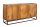 Sideboard 140 cm breit Mangoholz Eisen Handarbeit 3D Muster