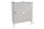 Dekoratives Highboard Schwarz Gold H: 120 cm Handarbeit