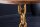 Beistelltisch Mango Holz Metall 38x38 cm Handarbeit