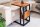 Beistelltisch Sheesham Holz Metall 45 x 30 cm