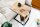 Beistelltisch Mango Holz Metall 45 x 30 cm C-Form