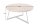 Couchtisch Holz (Eiche) Metall rund Ø 80 cm