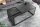 Couchtisch Glas MDF Metall in Schwarz 100 x 50 cm Modern