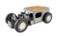 Couchtisch 165 cm Handarbeit Hot Rod mit Barschrank