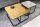 Couchtisch 2er Set Metall quadratisch Schwarz Gold Silber