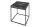 Beistelltisch quadratisch Schwarz 40 x 40 cm Marmor Optik