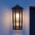 Wandlampe Außen Regenglas Aluminium Haus IP44