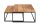 Couchtisch 2er Set Sheesham Holz Metall