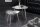 Couchtisch Metall in Silber 2er Set Dreibein Handarbeit
