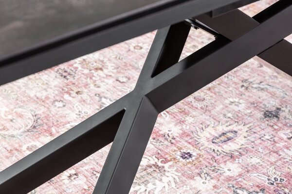 Esstisch ausziehbar Keramik in Steinoptik 180x90 cm