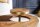 Couchtisch Mango Holz Metall in Braun 2er Set
