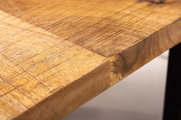 Beistelltisch Mango Holz Metall 26 x 36 cm