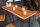 Bartisch Akazienholz Metall 140 x 63 cm Hairpin Legs