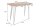 Bartisch Akazienholz Metall 140 x 63 cm Hairpin Legs