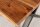 Esstisch Baumkante Akazienholz Metall 160 x 90 cm