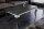Couchtisch Keramik in Schwarz Marmor Silber 100x60 cm (LxB)