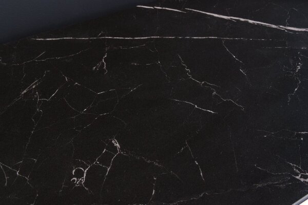 Konsolentisch Keramik in Schwarz Silber 145cm