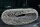 Couchtisch Metall in Silber 119 x 66 cm Handarbeit