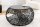 Couchtisch Metall Hartglas in Schwarz 74x74 cm Handarbeit