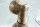 Beistelltisch Hartglas Metall in Messing 45x45 cm Handarbeit