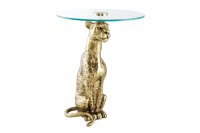 Beistelltisch rund Ø 45 cm H: 60 cm Panther in...