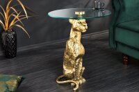 Beistelltisch rund Ø 45 cm H: 60 cm Panther in...